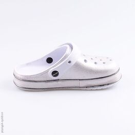 525052-01 Сабо пляжные с LED-подсветкой для девочки серебрист. фото №2