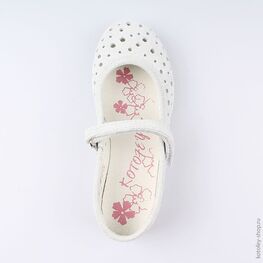 432141-26 Туфли для девочки серебрист. фото №4