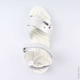 722020-22 Босоножки для девочки серебрист. фото №4