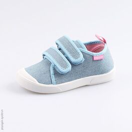 331123-11 Кеды для девочки голубой