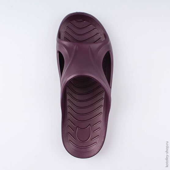 725026-06 Пляжная обувь для девочки бордовый фото №4
