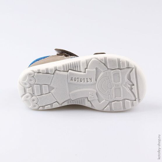 132120-22 Туфли для мальчики серый фото №3