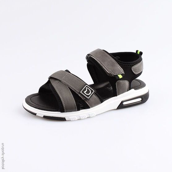 624015-72 Сандалии для мальчики серый