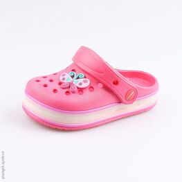 325078-01 Пляжная обувь с LED-подсветкой для девочки розовый