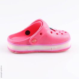 325078-01 Пляжная обувь с LED-подсветкой для девочки розовый фото №2