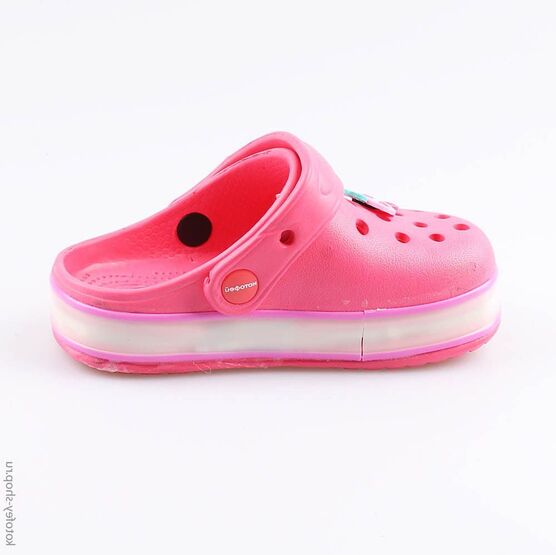 325078-01 Пляжная обувь с LED-подсветкой для девочки розовый фото №2