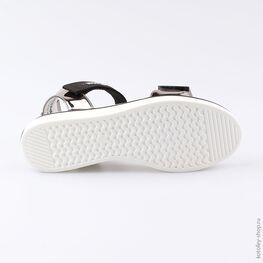 724018-22 Босоножки для девочки серебрист. фото №3