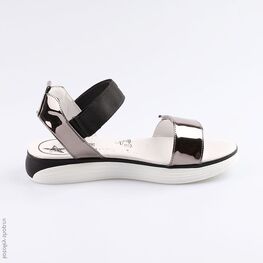 724018-22 Босоножки для девочки серебрист. фото №2