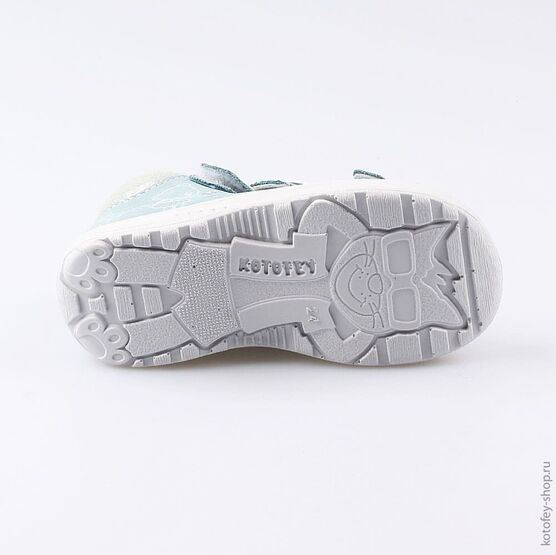 122088-25 Босоножки для девочки голубой фото №3