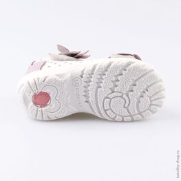 122067-27 Босоножки для девочки бел-сир фото №3