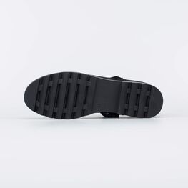 732337-21 Кожаные туфли для девочки для девочки черный фото №3