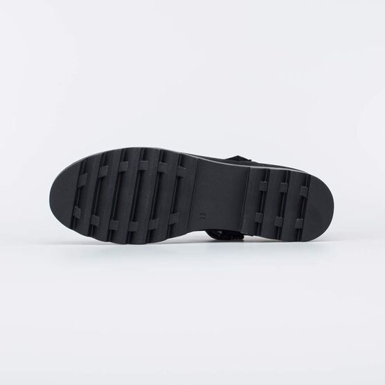 732337-21 Кожаные туфли для девочки для девочки черный фото №3