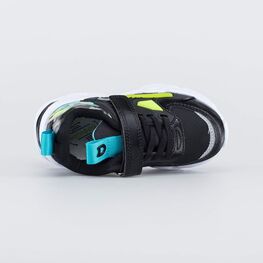 344375-71 Кроссовки c LED для мальчики чер-сал фото №4