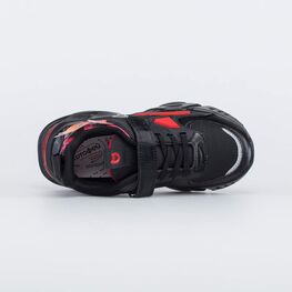 544201-72 Кроссовки LED для мальчики черно-красный фото №4