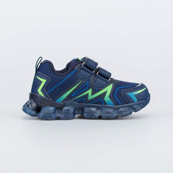 344374-72 Кроссовки с LED-подсветкой на подошве для мальчики синий фото №2