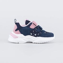 344382-72 Кроссовки для девочки син-роз фото №2