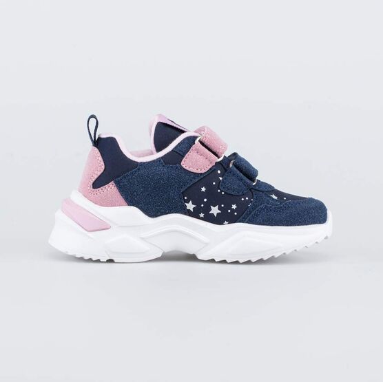 344382-72 Кроссовки для девочки син-роз фото №2