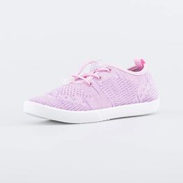 531239-14 Кеды из вязаного текстиля для девочки сиреневый для девочки сиреневый