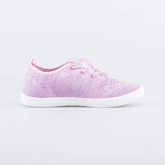 531239-14 Кеды из вязаного текстиля для девочки сиреневый для девочки сиреневый фото №2