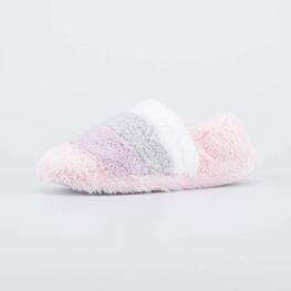 731172-11 Пушистые домашние тапочки для девочки розовый