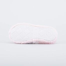 731172-11 Пушистые домашние тапочки для девочки розовый фото №3