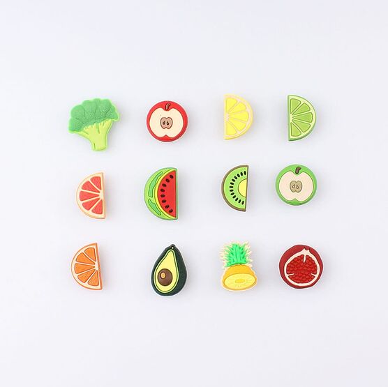 03014006-40 Украшение для обуви Гранат для универсальные красный фото №2