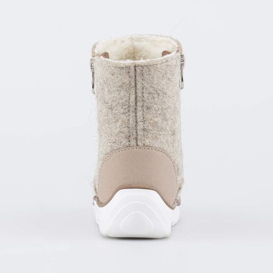 167070-43 Валенки на молнии Котенок для девочки бежевый фото №5