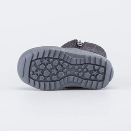 167071-42 Серые валенки на молнии Медвежонок для мальчики серый фото №3