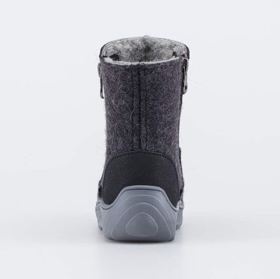167071-42 Серые валенки на молнии Медвежонок для мальчики серый фото №5