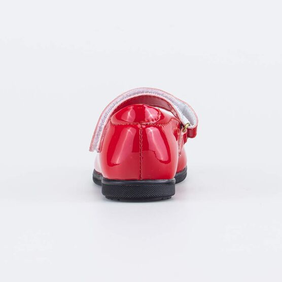 333027-21 Красные лаковые туфли для девочки красный фото №5