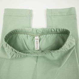 07861110-30 Лосины для девочки зеленый для девочки зеленый фото №4