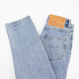 07873023-40 Джинсы голубой для девочки голубой фото №3