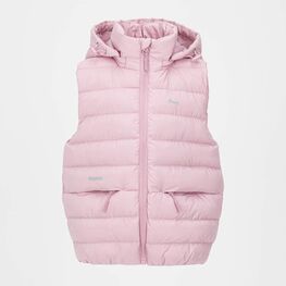 07885004-40 Жилет с капюшоном для девочки розовый для девочки розовый