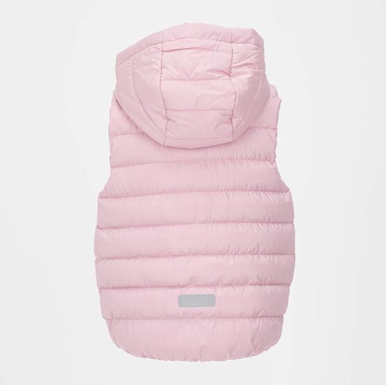 07885004-40 Жилет с капюшоном для девочки розовый для девочки розовый фото №3