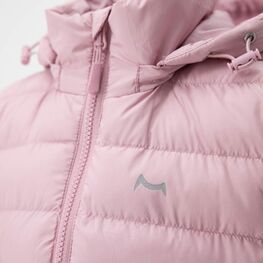 07885004-40 Жилет с капюшоном для девочки розовый для девочки розовый фото №4