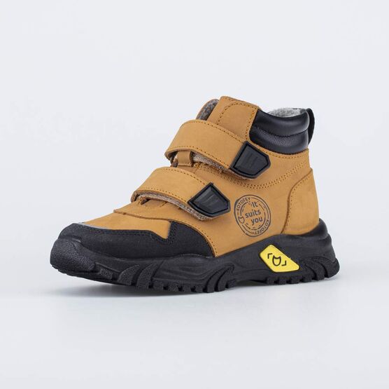 552315-32 Утепленные ботинки для мальчика для мальчики коричневый