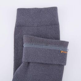 07042266-00 Детские гладкие термоноски MF серый для универсальные серый фото №2