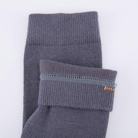 07042266-00 Детские гладкие термоноски MF серый для универсальные серый фото №2