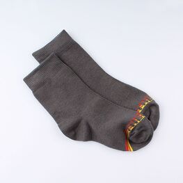 07042266-00 Детские гладкие термоноски MF серый для универсальные серый