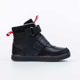 152321-31 Ботинки для мальчики черно-красный фото №2