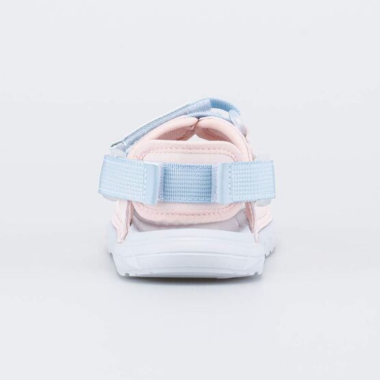 524116-12 Пляжная обувь для девочки Любовь для девочки розовый + голубой фото №5