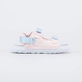 524116-12 Пляжная обувь для девочки Любовь для девочки розовый + голубой фото №2