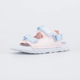 524116-12 Пляжная обувь для девочки Любовь для девочки розовый + голубой