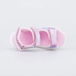 524117-11 Пляжные сандалии с LED Морская звезда для девочки розовый фото №4