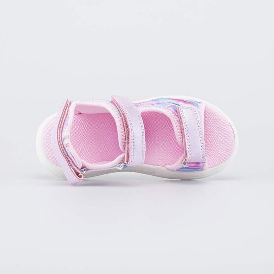 524117-11 Пляжные сандалии с LED Морская звезда для девочки розовый фото №4