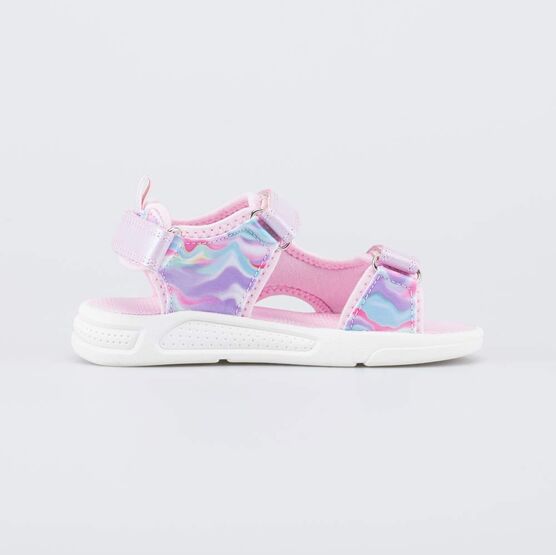 524117-11 Пляжные сандалии с LED Морская звезда для девочки розовый фото №2