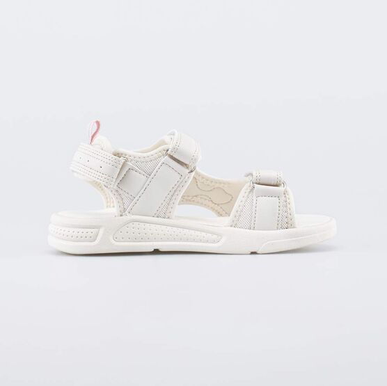 524118-12 Пляжные сандалии с LED Сердечки для девочки бежевый фото №2