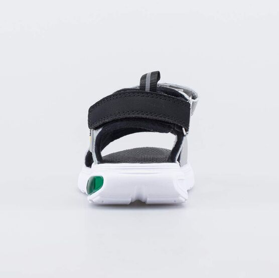 524119-11 Пляжные сандалии с LED Геймер для мальчики серый + зеленый фото №5