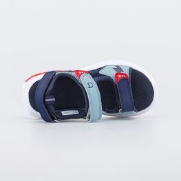 524119-12 Пляжные сандалии с LED Геймер для мальчики синий + красный фото №4