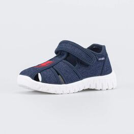 221168-12 Текстильные сандалии для мальчика для мальчики синий